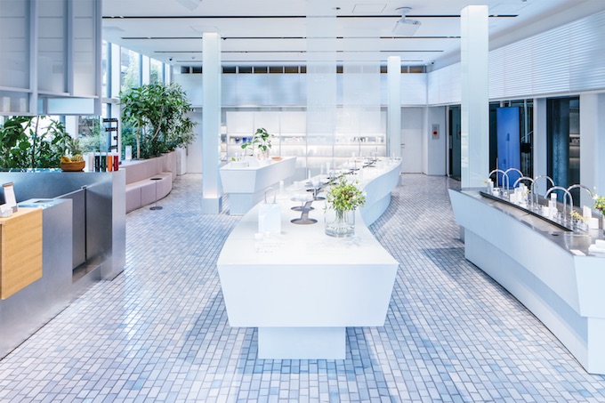 SKINCARE LOUNGE BY ORBIS ディレクション/Takram 設計/MMA 撮影/青木勝洋